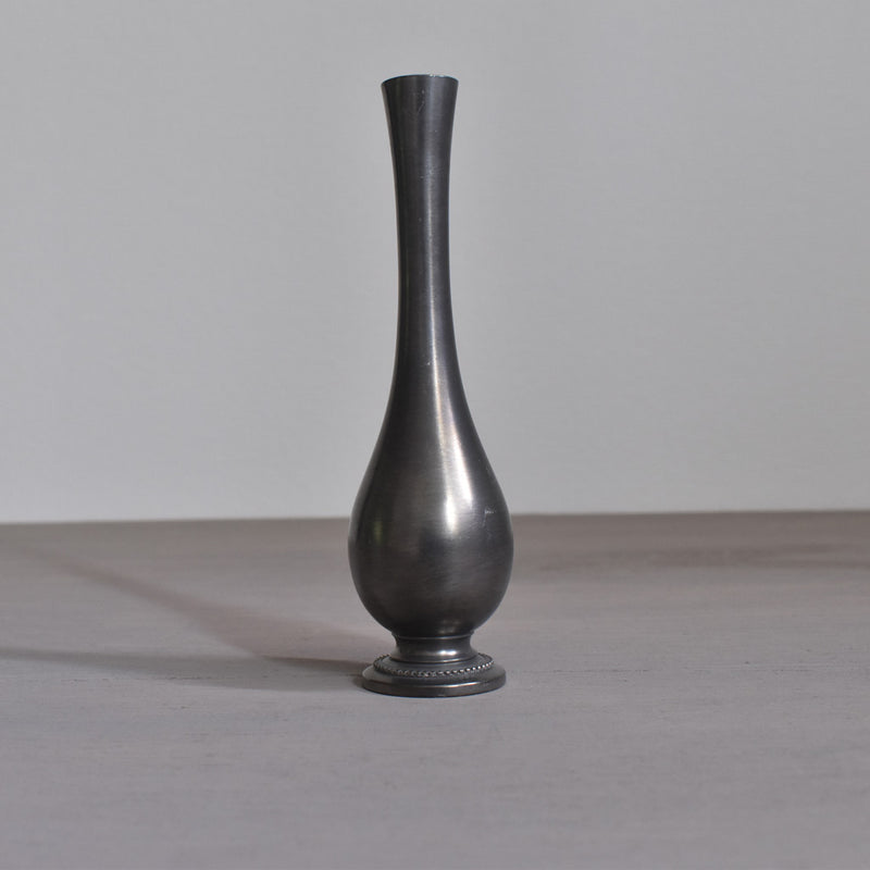 Pewter Single Flower Vase C
