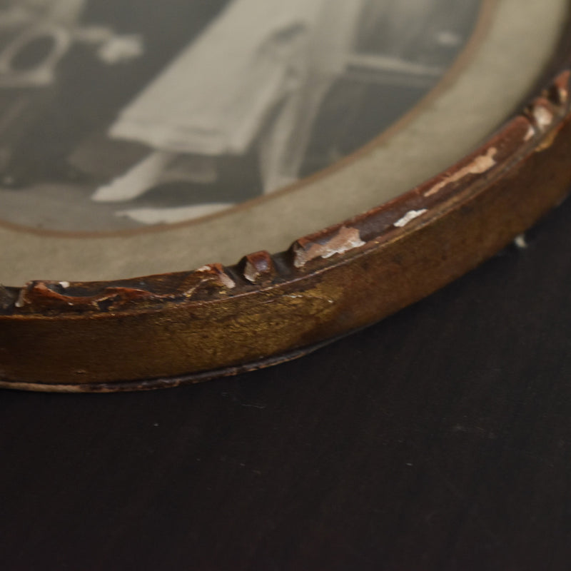 Antique Oval Photo Frame for Wedding Photo