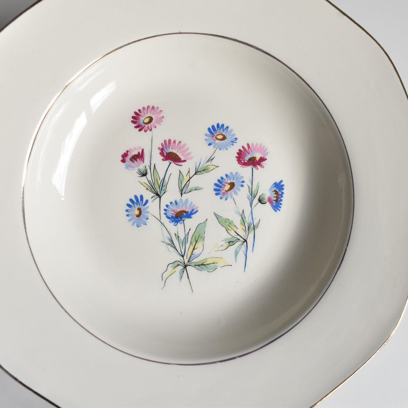 Vintage deep plate Digoin & Sarreguemines Christine C