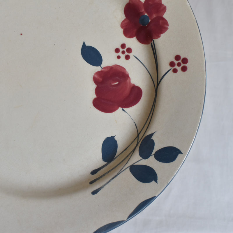 Antique Plate Sèvres Musset F