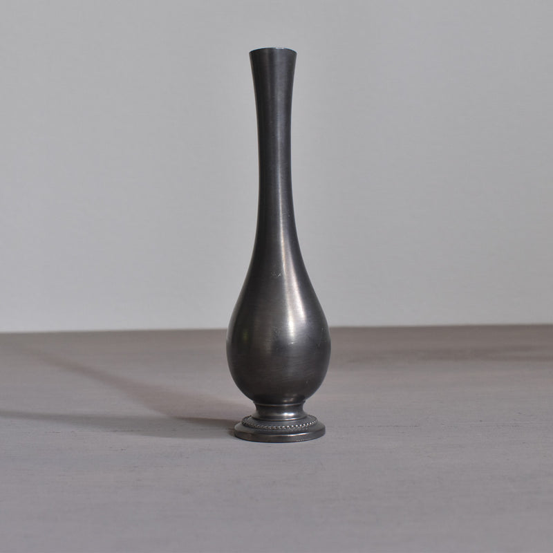 Pewter Single Flower Vase C