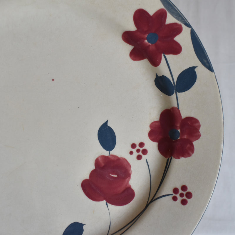 Antique Plate Sèvres Musset F
