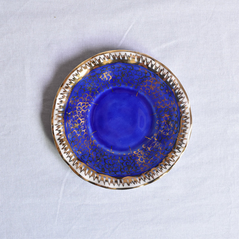 ア.ドラサンヴァル A.Dressinval コヒーカップソーサー ブルーA