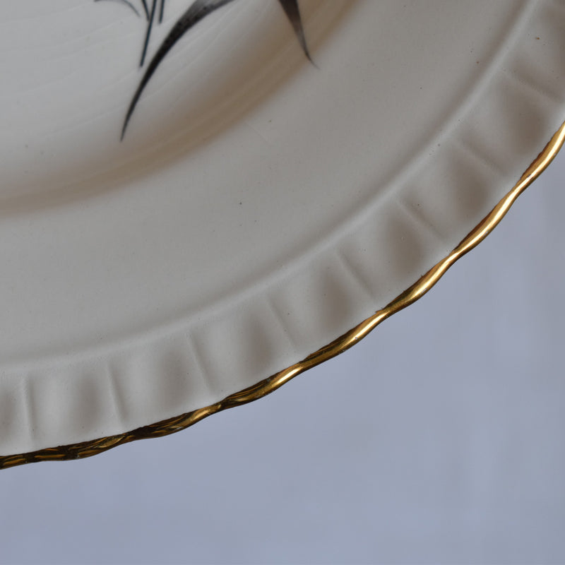 Vintage Dessert Plate, Gien, Tulipes C