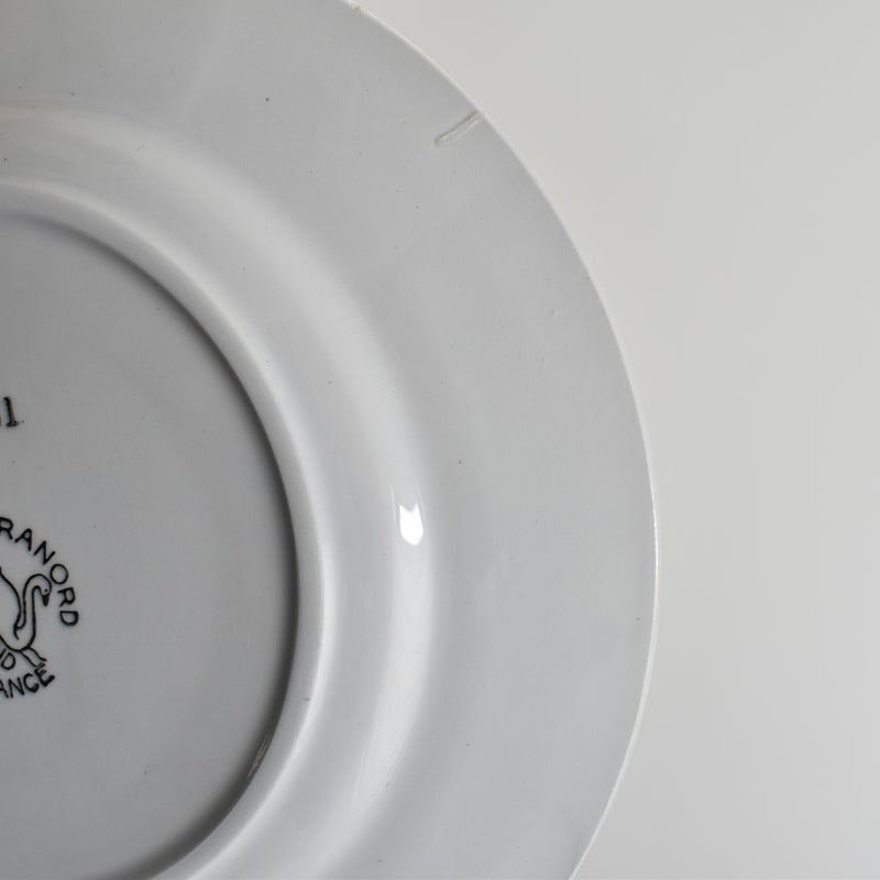 Vintage Dessert Plate Ceranord (St. Amand) 661 E