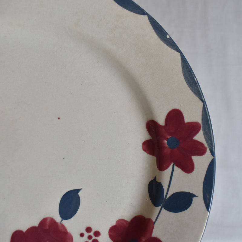 Antique Plate Sèvres Musset F