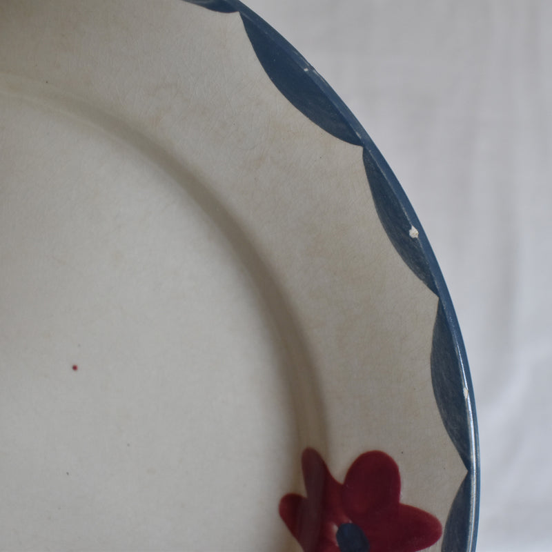 Antique Plate Sèvres Musset F