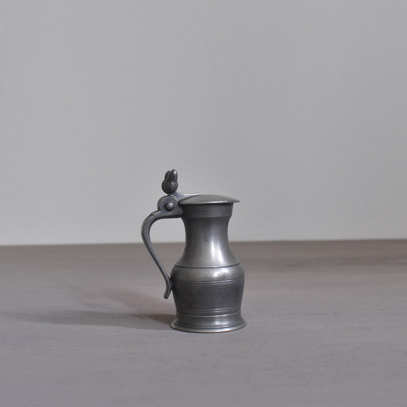 Pewter Mini Jug, Acorn B