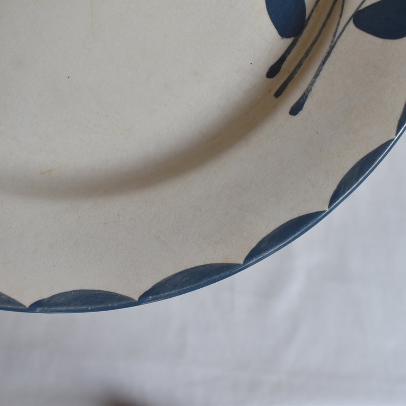 Antique Plate Sèvres Musset F