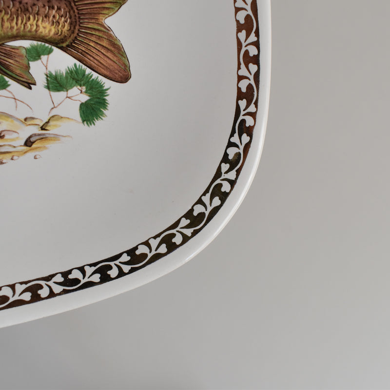 Vintage Plate Longchamp Poisson Carpe (Carp)