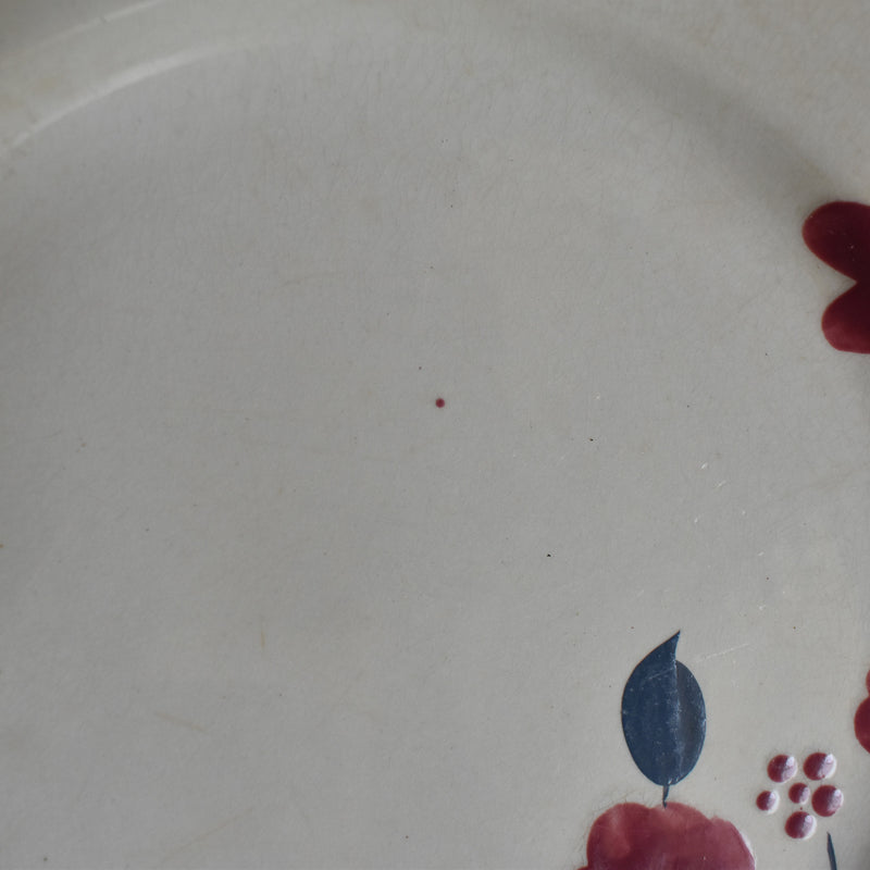 Antique Plate Sèvres Musset F