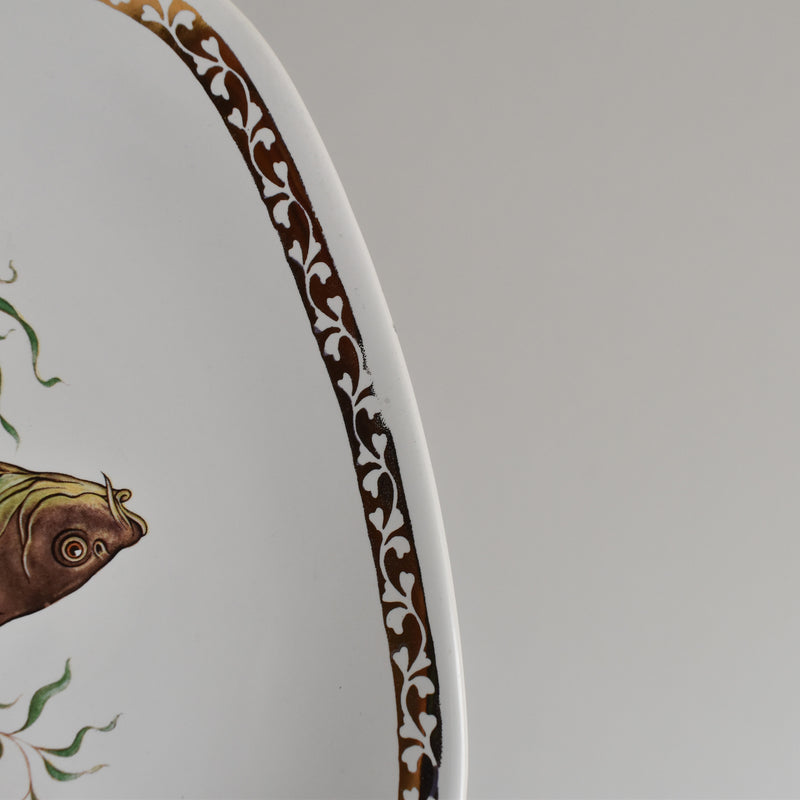 Vintage Plate Longchamp Poisson Carpe (Carp)