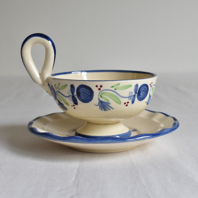 Zika コーヒーカップ＆ソーサー フラワー B