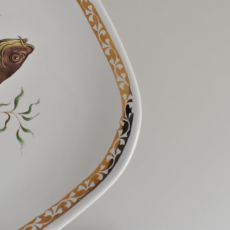 Vintage Plate Longchamp Poisson Carpe (Carp)