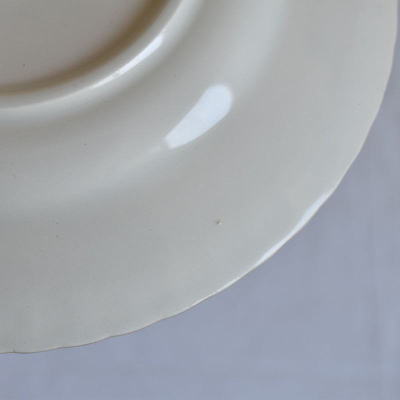 Vintage dessert plate Gien Tulipes D