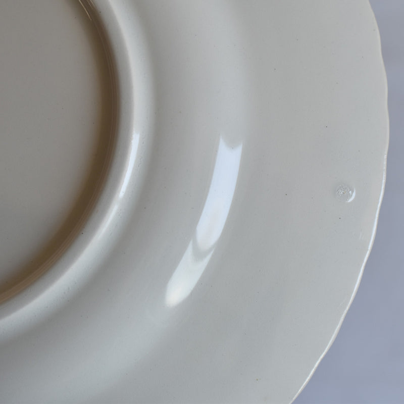 Vintage dessert plate Gien Tulipes D