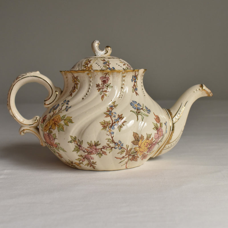 アンティークティーポット U&C サルグミンヌ Louis XV