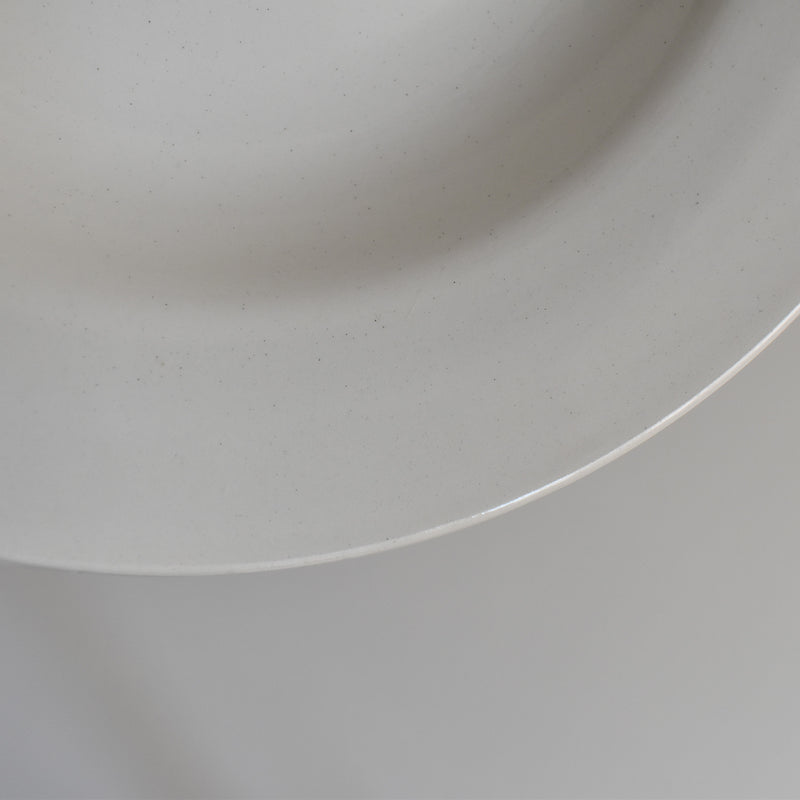 Vintage Deep Plate, Digoin & Sarreguemines, White A