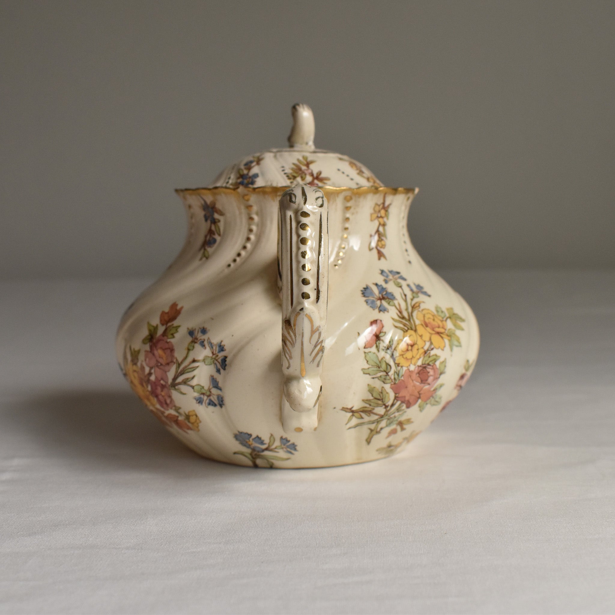 フランスアンティーク サルグミンヌ Louis XV コンポティエ アンティークティーポット U&C サルグミンヌ Louis XV — Loane Interior