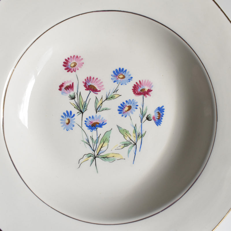 Vintage Deep Plate Digoin & Sarreguemines Christine D