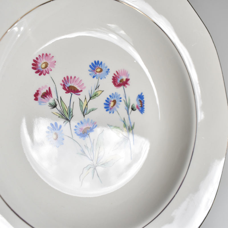 Vintage Deep Plate Digoin & Sarreguemines Christine D