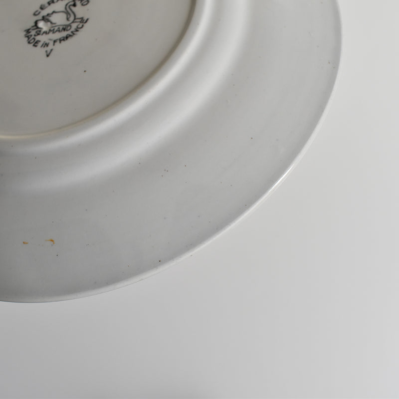 Vintage Dessert Plate Ceranord (St. Amand) 661 F