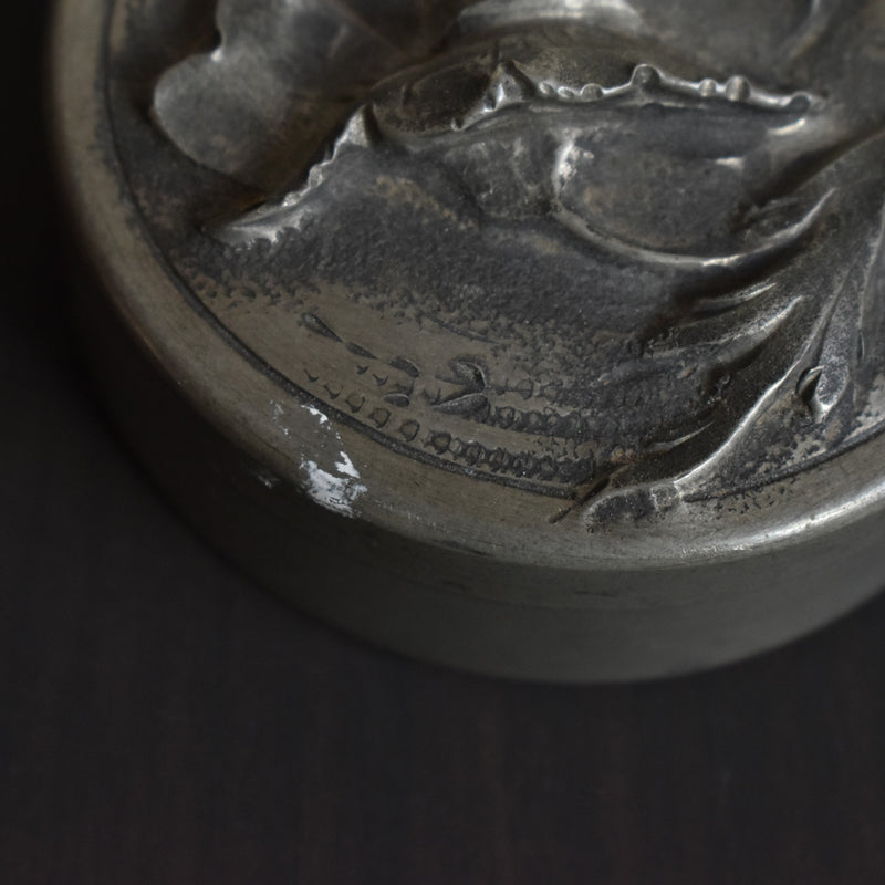 Antique Pewter Box Prévot