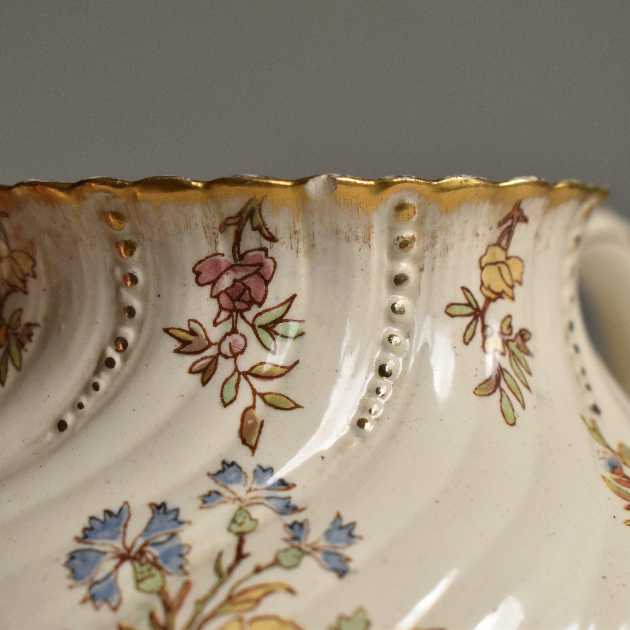 アンティークティーポット U&C サルグミンヌ Louis XV — Loane Interior