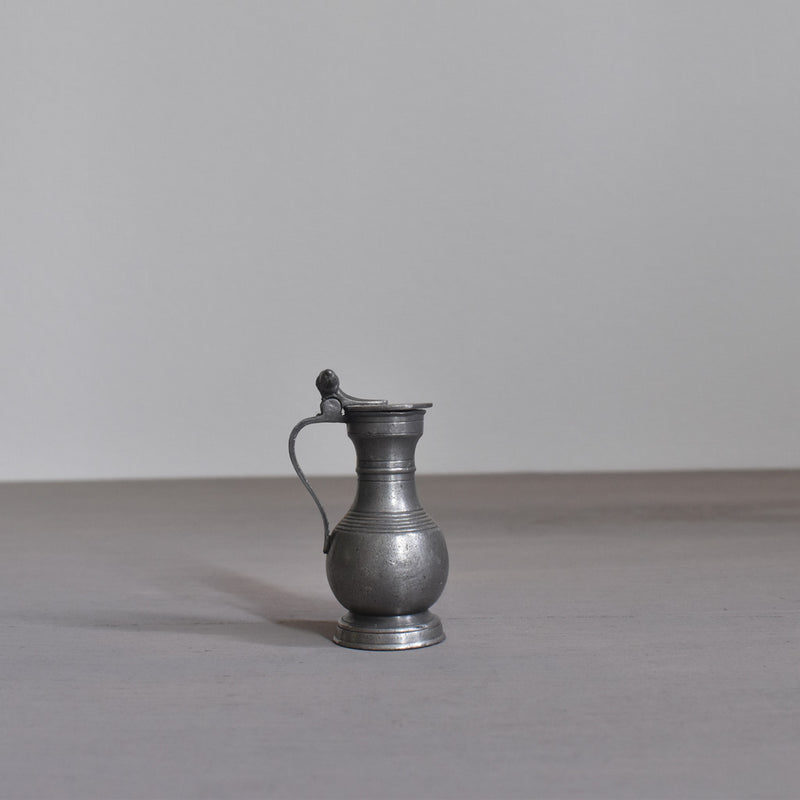 ピューター　ミニジャグ　どんぐりA