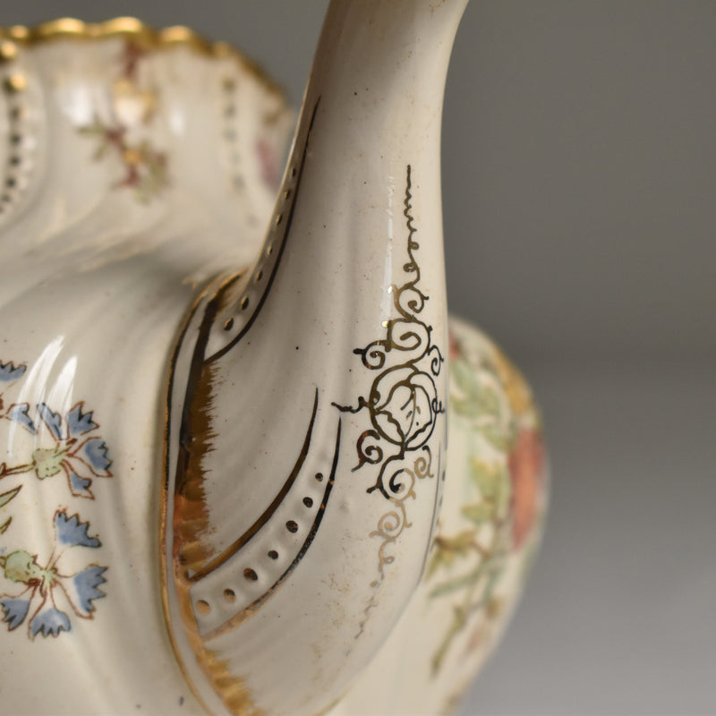 アンティークティーポット U&C サルグミンヌ Louis XV