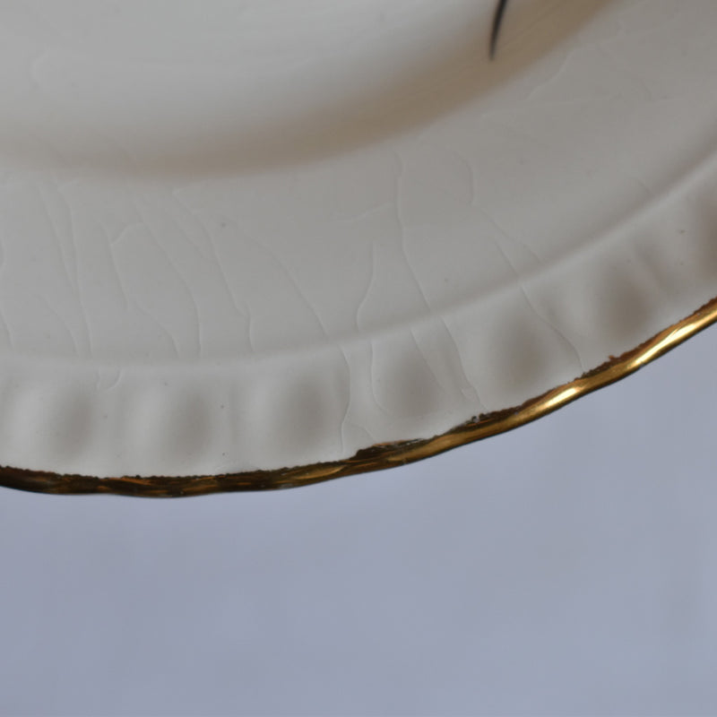 Vintage dessert plate Gien Tulipes E