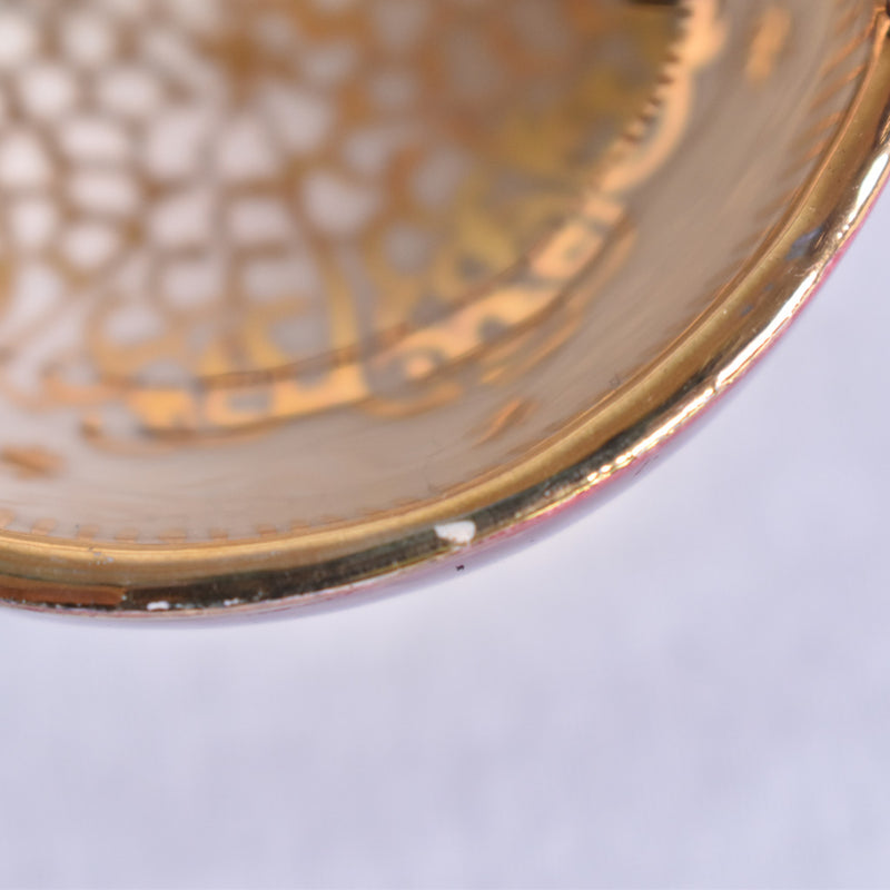 ア.ドラサンヴァル A.Dressinval ミニカップ＆ソーサー  レッド