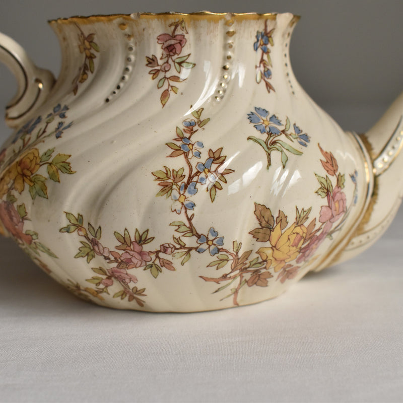 アンティークティーポット U&C サルグミンヌ Louis XV