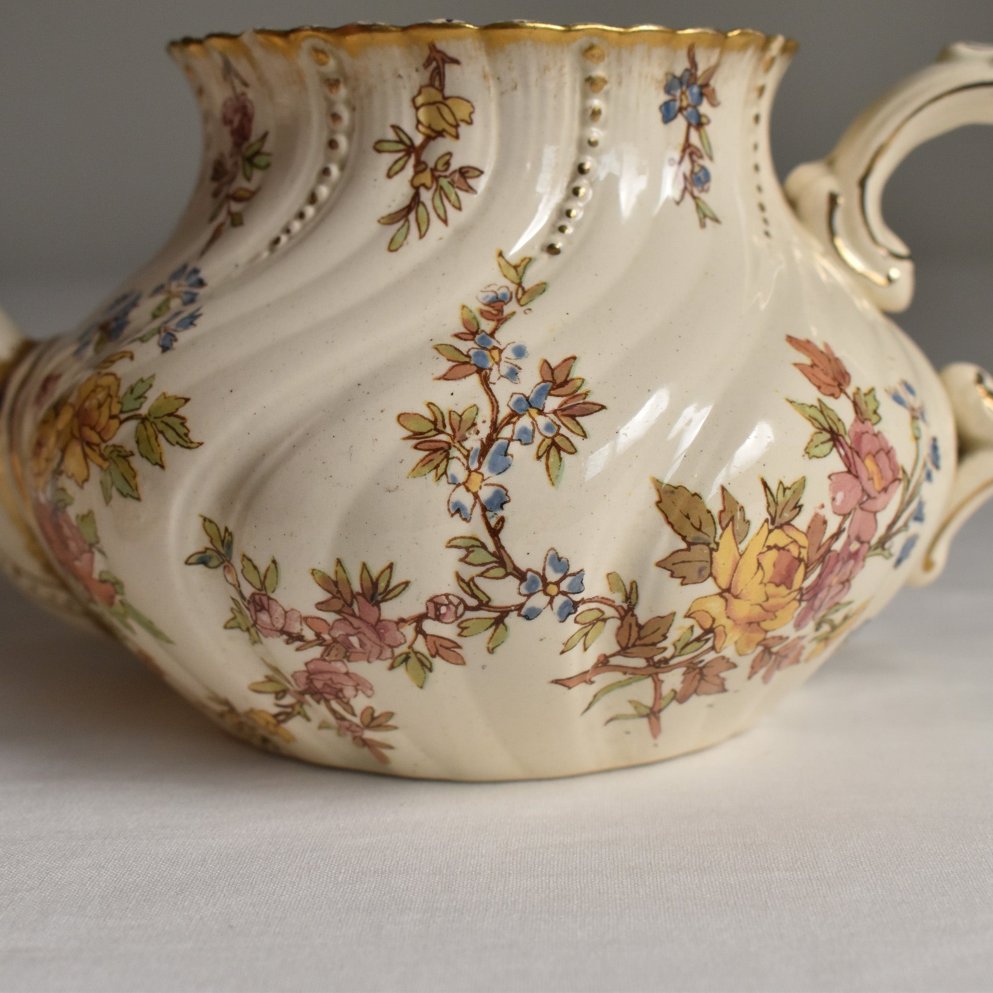 アンティークティーポット U&C サルグミンヌ Louis XV — Loane Interior