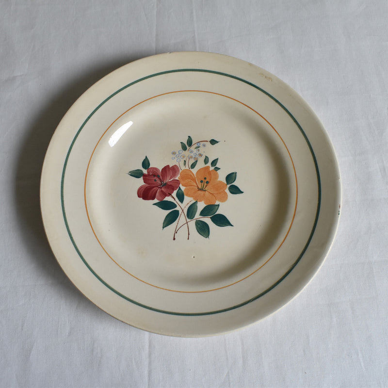 Vintage Plate Saint-Amand/Moulin des Loups Mariette A