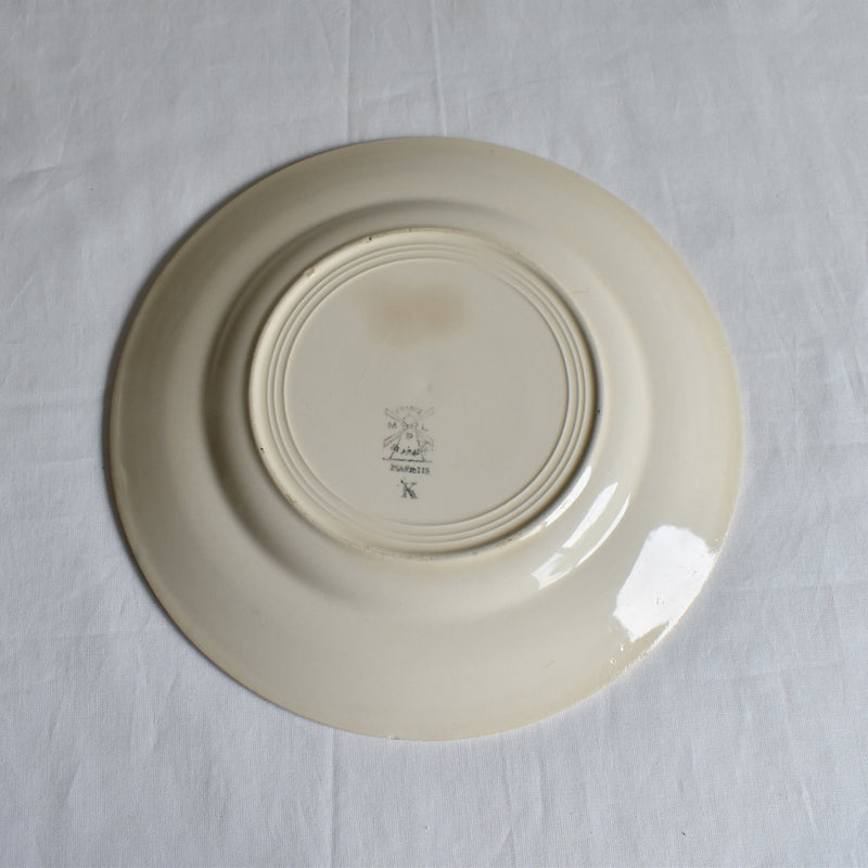 Vintage Plate Saint-Amand/Moulin des Loups Mariette A