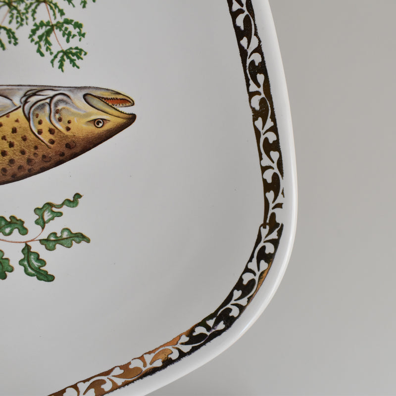 Vintage Plate: Longchamp Poisson Truite (Trout)