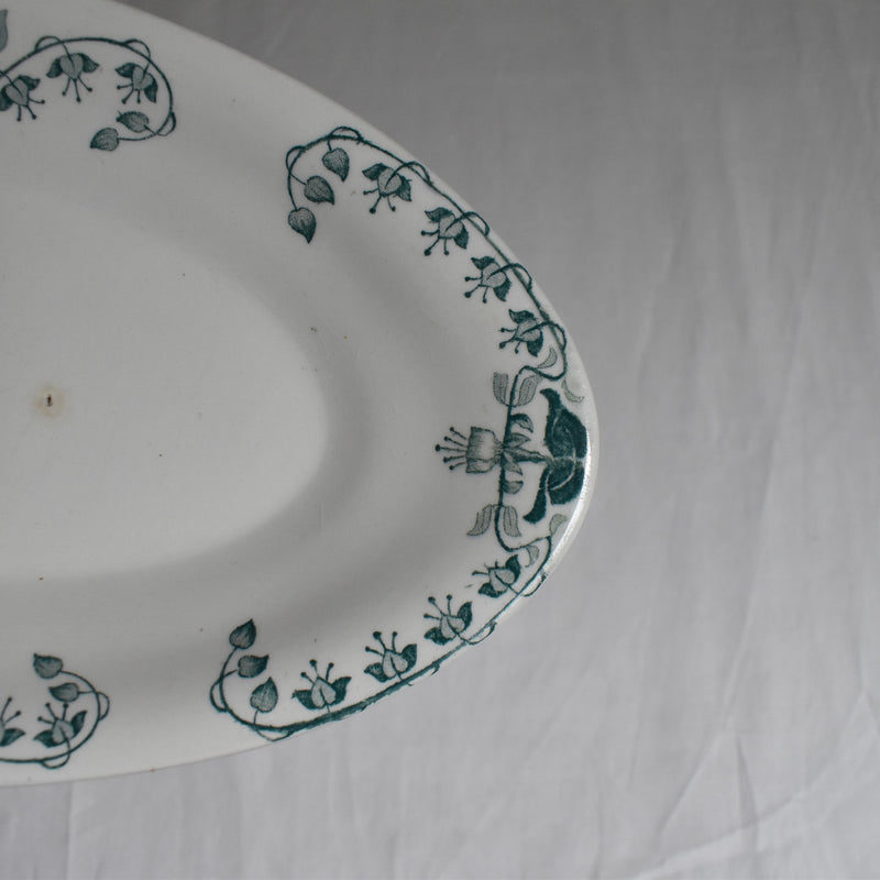 Antique Raviers Onna Pottery Fuschia