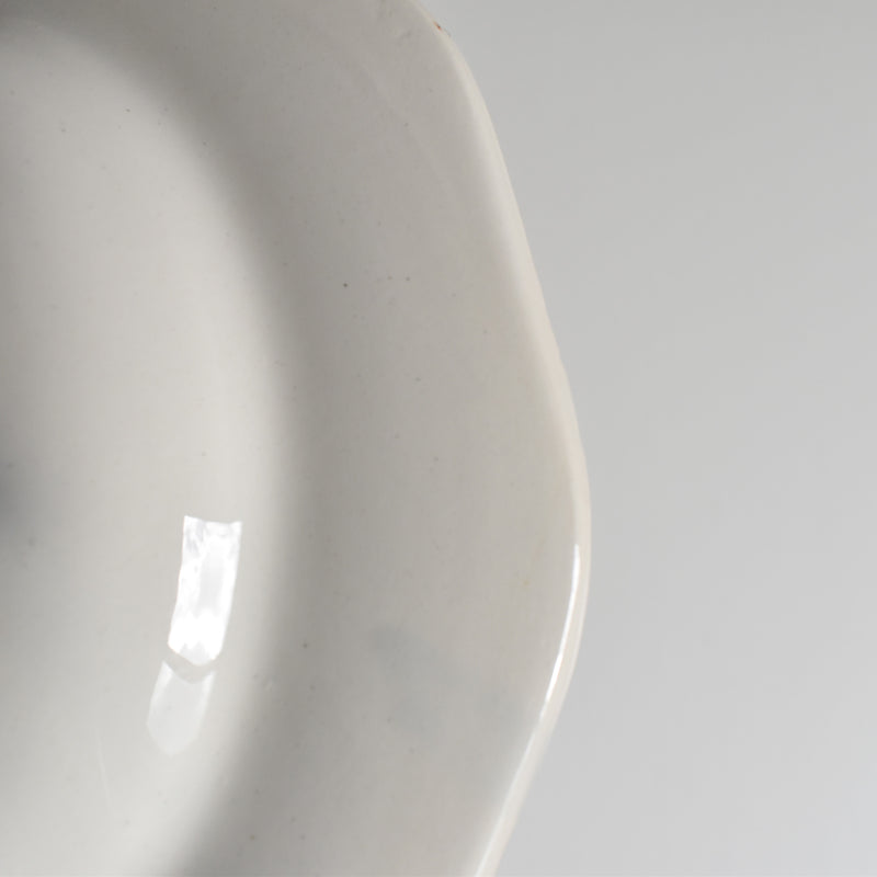 Vintage Deep Plate Digoin & Sarreguemines Christine E