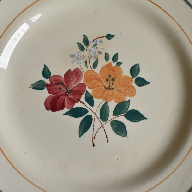 Vintage Plate Saint-Amand/Moulin des Loups Mariette A
