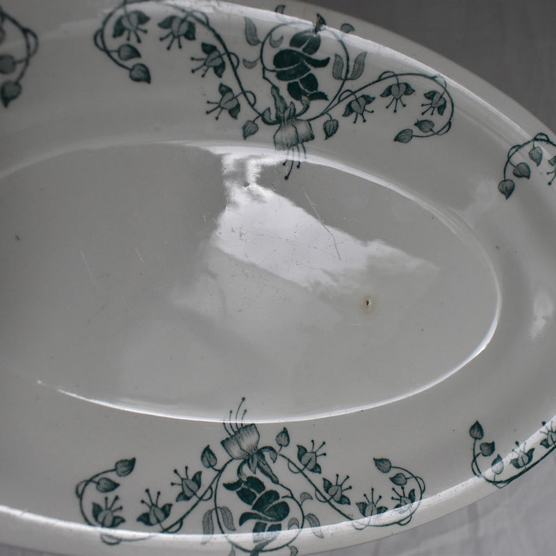 Antique Raviers Onna Pottery Fuschia