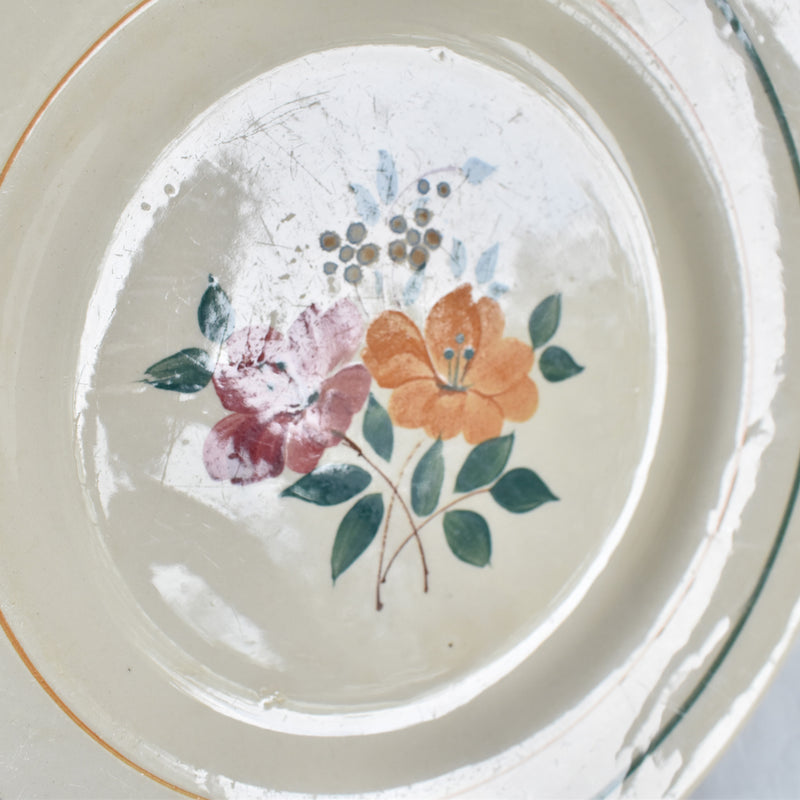 Vintage Plate Saint-Amand/Moulin des Loups Mariette A