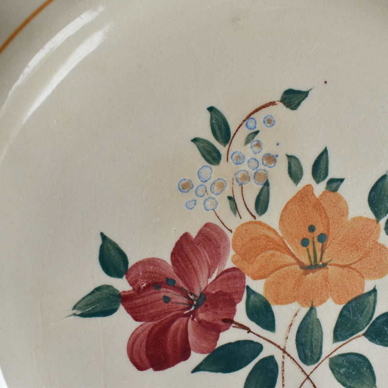 Vintage Plate Saint-Amand/Moulin des Loups Mariette A