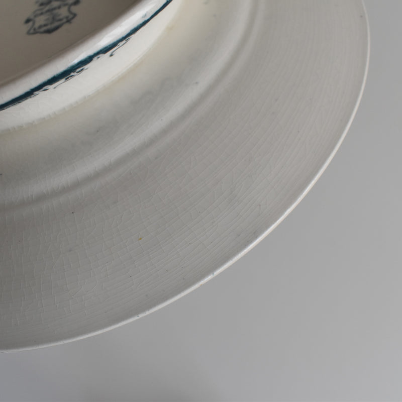 Antique Pedestal Plate Lonwy Carmen