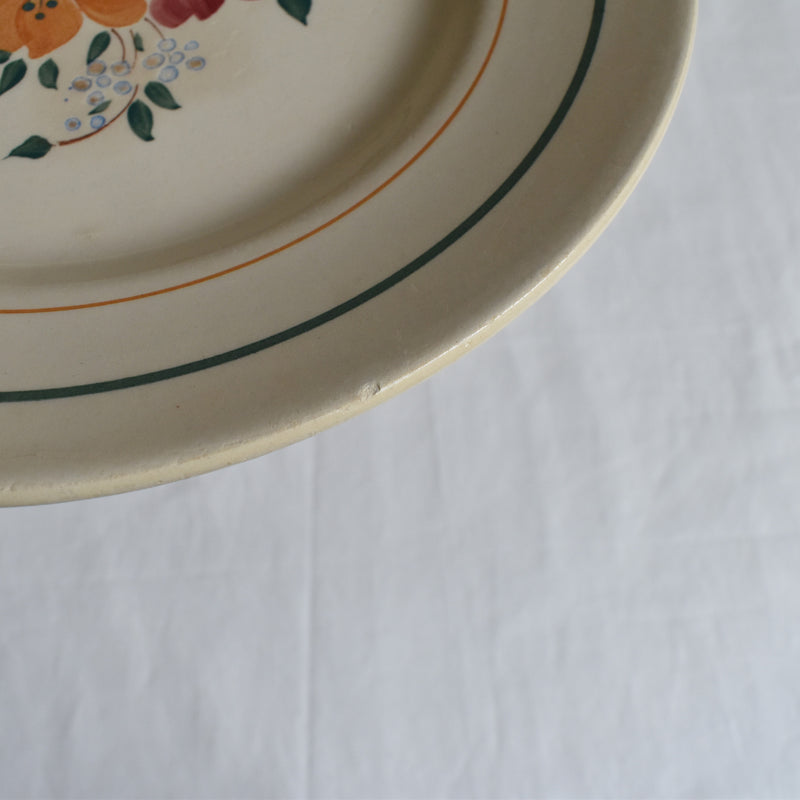 Vintage Plate Saint-Amand/Moulin des Loups Mariette A