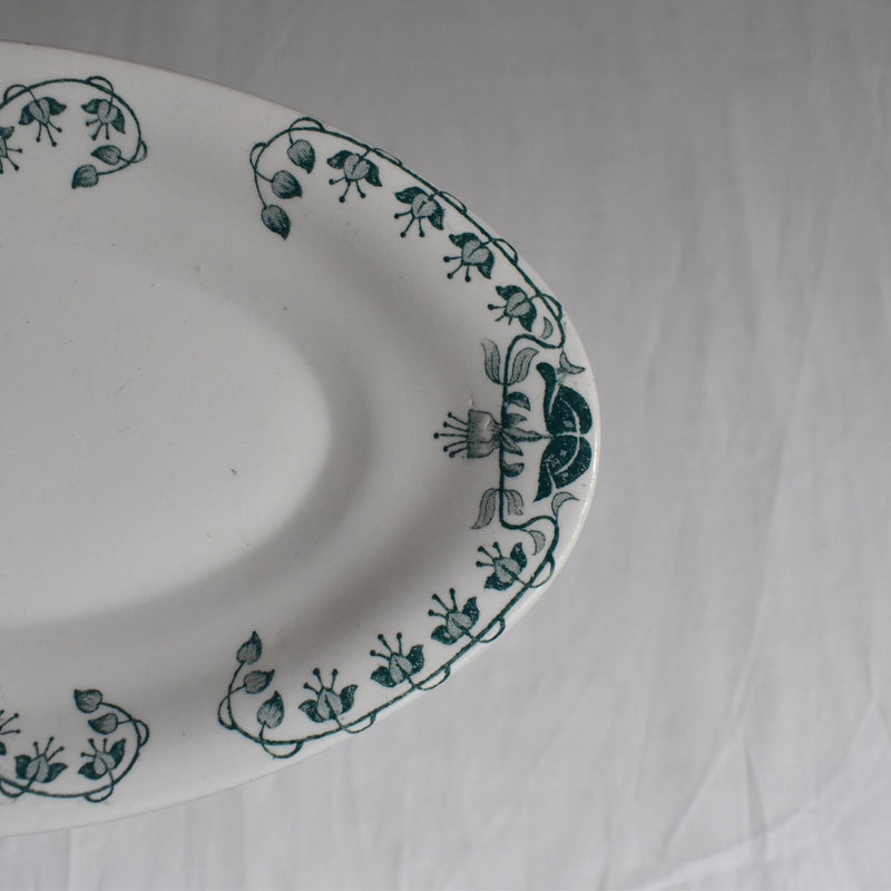 Antique Raviers Onna Pottery Fuschia