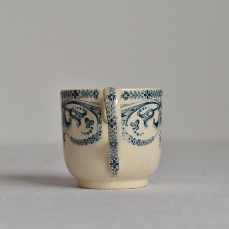 Antique Cup Au planteur de Caiffa Guirlande C