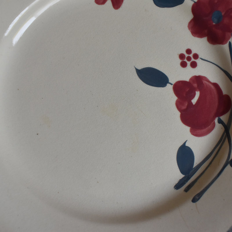 Antique Dessert Plate "Saran Musset C"