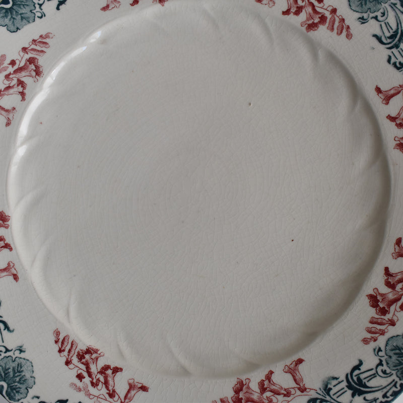 Antique Pedestal Plate Lonwy Carmen