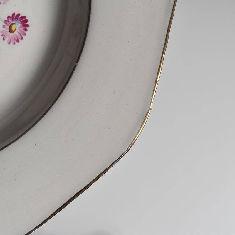 Vintage Deep Plate Digoin & Sarreguemines Christine E